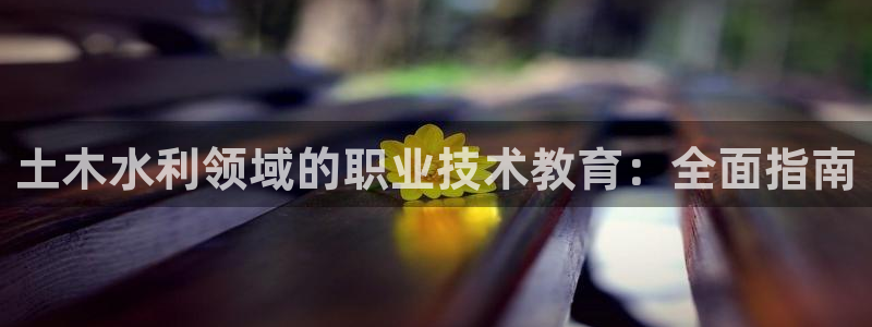j9国际站登录|土木水利领域的职业技术教育：全面指南